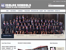 Tablet Screenshot of isologschoolsng.com